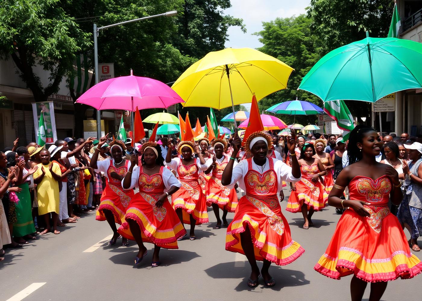 Street cultural parade